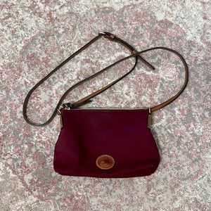 Dooney & Bourke Maroon Cross Body Bag